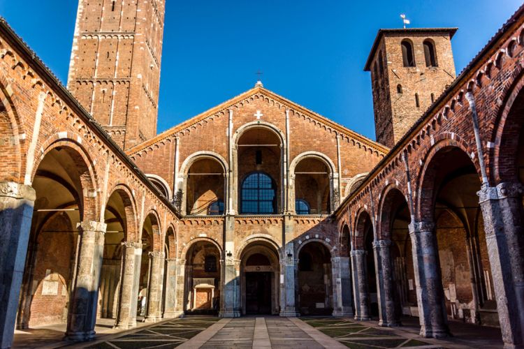 basilica di sant'ambrogio a milano
