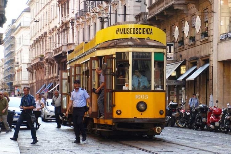 milan metro y tram